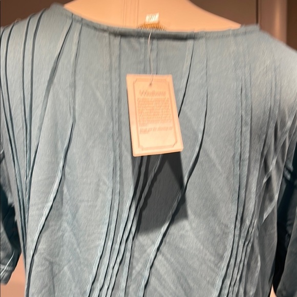 Casual Blue Scoop Neck Mini Sundress - Picture 9 of 16